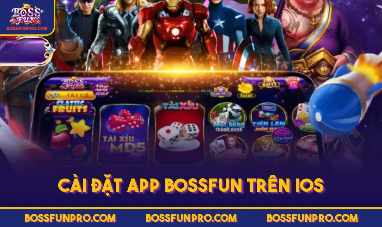 Cài đặt app BOSSFUN trên iOS